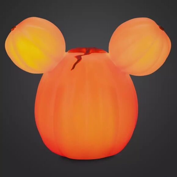 Mickey Mouse Light-Up Jack-o'-Lantern – Medium - Picture 6 of 6